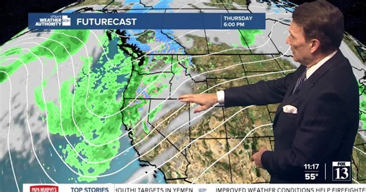 Veterans Day forecast looks great!