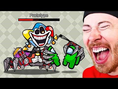 *Among Us* VS Prototype from Poppy Playtime Chapter 5!