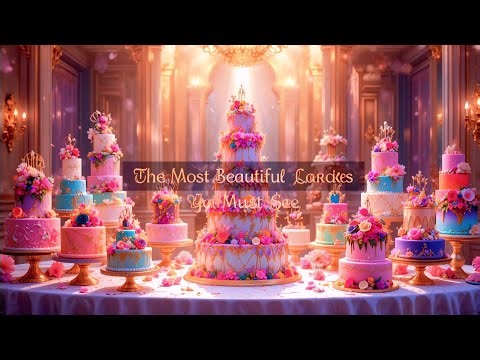 The Most Beautiful Cakes in the World | Stunning Cake Designs You Must See 🍰✨