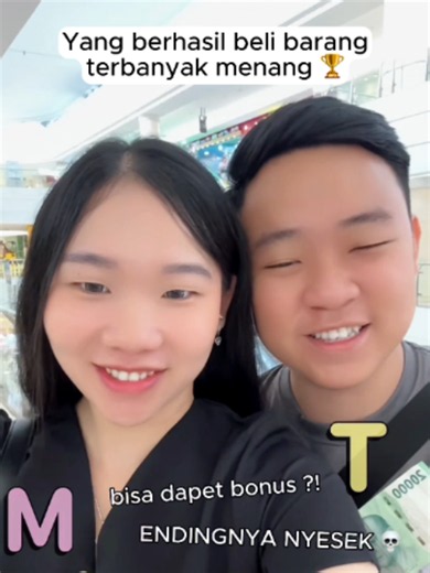 BARANG HURUF M & T APALAGI YANG MURAH GUYS? WKWK 👇🤣 #couplechallenge #keucouple #yongel #couple #fyp
