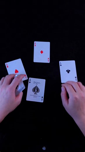 15K views · 161 reactions | Teach magic tricks using 4 A cards face down in a godly way. | Godly magic | Facebook