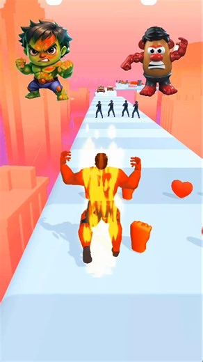 Range controller hulk 💪 smashed game 3d android game #happyrunner #gamingchannel #games
