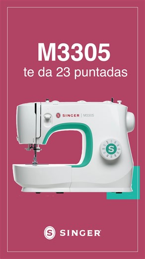 🧵✨ Crea, transforma y diseña sin límites La Máquina de Coser Singer M3305 con 23 puntadas es perfecta para dar vida a tus proyectos, desde arreglos básicos hasta creaciones más elaboradas. ✔ 23 puntadas incorporadas ✔ Fácil de usar ✔ Ideal para el hogar ✔ Diseño práctico y moderno Convierte cada idea en una creación hecha por ti 💛 📍 Disponible en tiendas 🛒 También en www.estuardosanchez.com