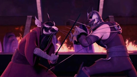 TNMT (2012) Splinter Vs. Shredder