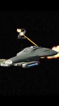 USS Voyager VS USS Defiant #startrek #starships #startrekbridgecommander