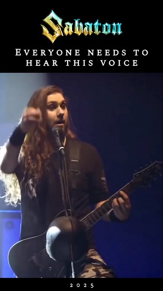 Sabaton: Everyone needs to hear this voice (2025)