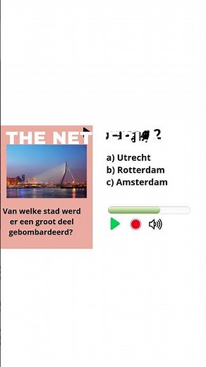 Practice your KNM with me and test your knowledge of the Netherlands!