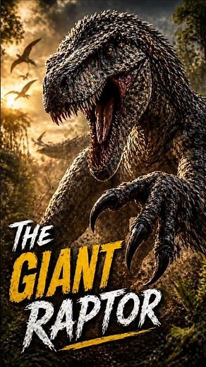 Utahraptor – The Giant Raptor