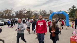 3.4K views · 230 reactions | And they’re off! Around 200 Knights, family, friends and dogs begin the 1st Annual St Francis de Sales Veterans Day 5k. Update: to see the first finishers, check the comments.  #veteransday #veteransday2022❤️懶 #veteransday #veteransday2022 | St. Francis de Sales School | Facebook