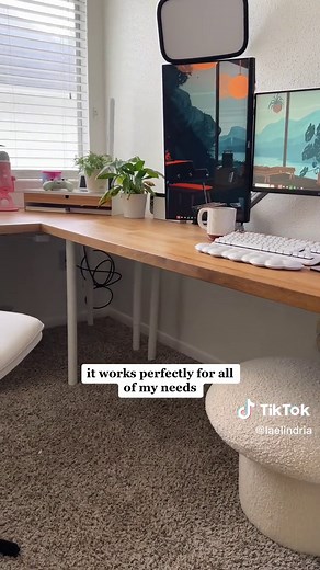 IKEA Desk Setup for Gaming, Streaming, and WFH