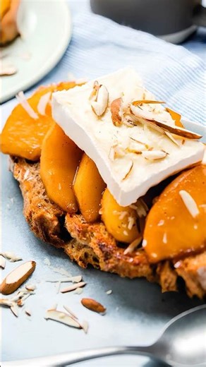 Roasted Apple Toasts with Honey and Caprice des Dieux ⭐
