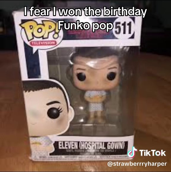 My Exciting Birthday Funko Pop from Stranger Things