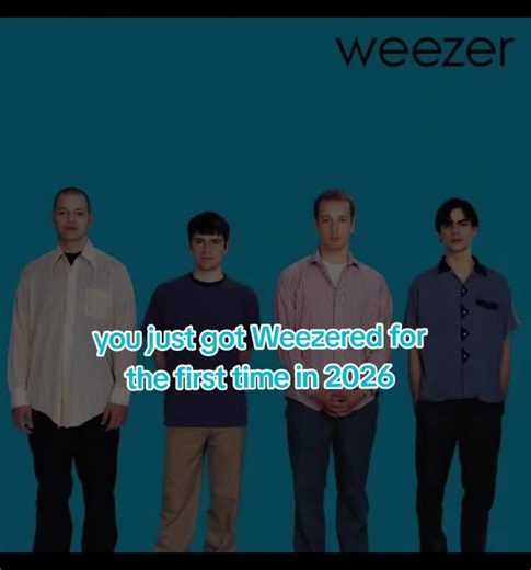 the big 2026 🥹 #2026 #weezer #newyears #foryoupage #viral | Weezer