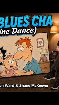 Baby Blues Cha Line Dance Demo with Song Subtitles