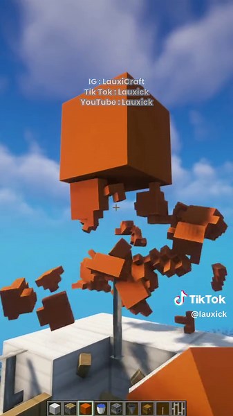 Cara Membuat Elytra Launcher di Minecraft