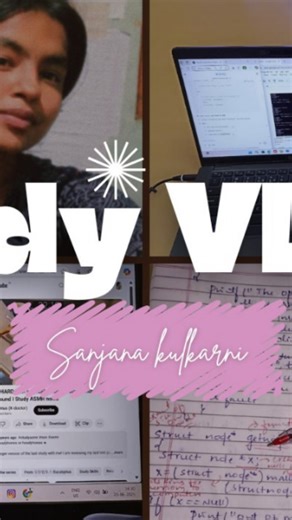 Sanjana Kulkarni🤍 on Instagram: "Just Another Day of Coding Before My DSA Lab 🧑‍💻 | BCA Student vlog #StudyWithMe #DSAprep #CodingStudent #WomenWhoCode #BCAstudent #DSAinC #StudyVlog #CodeWithMe #DailyStudyVlog #LinkedList #Stack #Queue #DFS #CProgramming #TechVlog #CollegeVlog #MinimalStudyVlog #StudyRoutine #ProgrammerGirl #DSAlabexam"