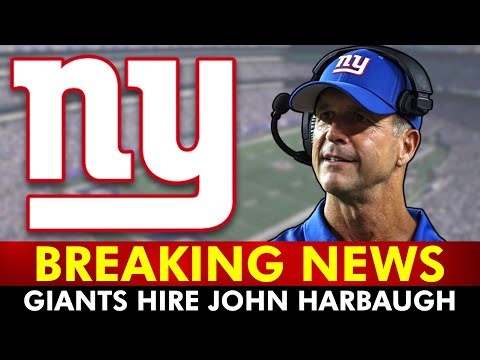 🚨GIANTS HIRE JOHN HARBAUGH AS NEXT HEAD COACH 🚨