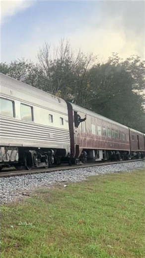 Tennessee Valley Railroad: Steaming Into Rossville #steamlocomotives #railshorts #southernrailway