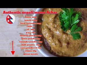 Spicy MOMO Achar।। Biggest म:म।। nepali style म:म को पिरो अचार