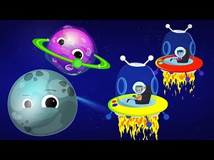 Space Race | Nursery Rhymes and Baby Songs for Kids - Videos For Kids
