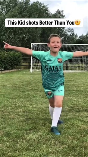 This kid shots better than You 🤯 #soccer #kickerball #shot #fyp #football
