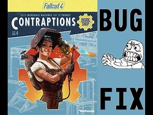 FIX - Fallout 4 PC Contraptions DLC Items Not Showing Not Working