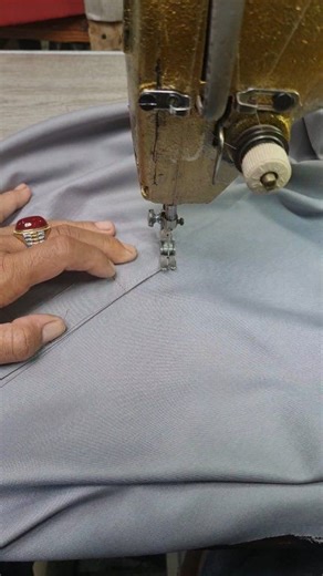 The easiest way to sew a Kurta placket! No more complicated steps—just direct stitching for a sharp look. Watch until the end for the final result! ✂️👔 Cara mudah menjahit placket depan kurta ​#KurtaDesign #SewingHacks #TailoringTips #MensFashion #SewingTutorial | Martimun