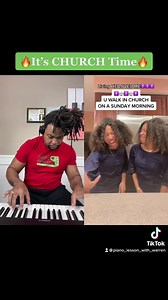 Piano lesson With Warren on Reels