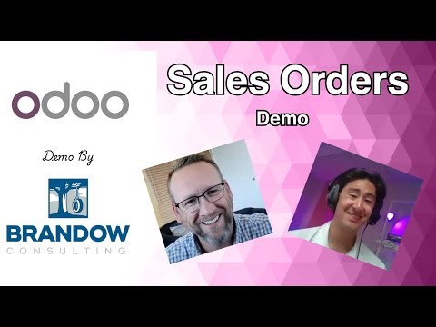 Odoo Sales Orders Demo