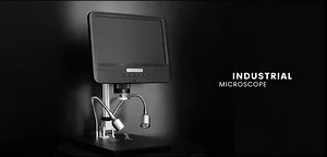 Andonstar AD208 LCD Digital Microscope with 8.5-inch Screen, 1080P HD 260X USB Microscope Inspection Camera for PCB SMT/SMD Soldering Phone Repair, Coin Collection