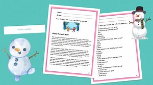 4th Grade Winter Reading Comprehension: 30 Holiday Stories (PDF) - Etsy