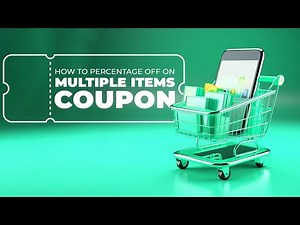 How to create percentage off discount code on Amazon?