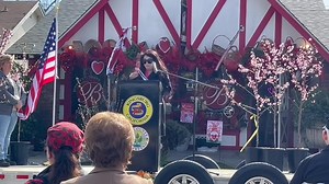 The City of Sanger was well represented at the 36th Annual Blossom Trail Opening Ceremony earlier this morning. Sanger Mayor Frank Gonzalez, Mayor Pro Tem Daniel Martinez, Councilmember Esmeralda Hurtado and Councilmember Michael Montelongo , Sanger Chamber Board members and Chamber CEO/Pres Karen Pearson, City of Sanger Parks & Rec staff and incoming City Manager Nathan Olson were in attendance. 🎥: Cheryl Senn/The Sanger Scene Sanger Chamber | The Sanger Scene
