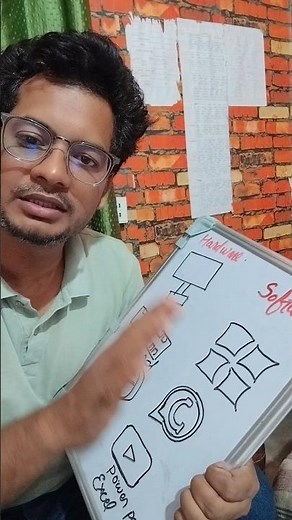 difference between software and hardware #viral #trending #computer#knowledge