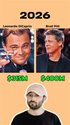 Who's Richer? Leonardo DiCaprio vs Brad Pitt! Networth