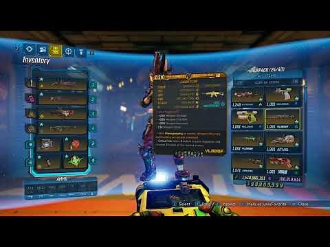 Borderlands 3 Modded Weapons/Items v3