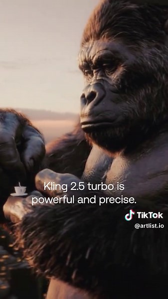 Kling 2.5 is now on Artlist!
