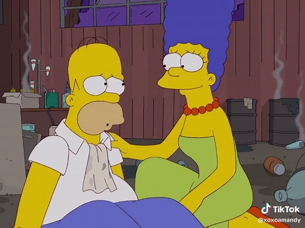 The Love Story of Marge and Homer Simpson