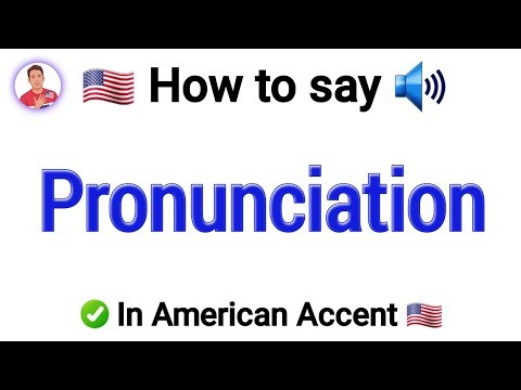 🇺🇲How To Pronounce Pronunciation Correctly In American Accent