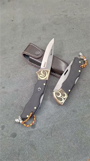 Premium N690 Böhler Çelik Çakı – Gravürlü,Balçıklı Yaylı Kilitli