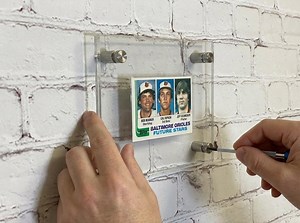 Floating Acrylic Sports Card Frame: Baseball, Basketball Collection - Etsy
