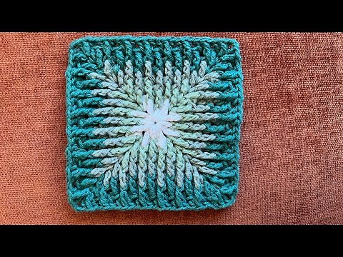 Learn How to Crochet this Mosaic Granny Square in Just 4 Rounds with Our Step-by-Step Tutorial! 🤩