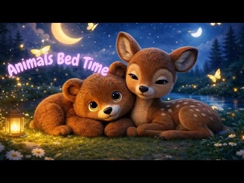 Adorable Animals Nestled Together | Dreamy Bedtime Collection 💤