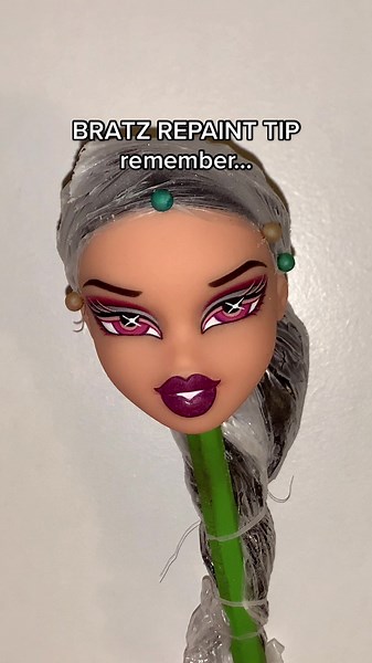 THE lesson I’ve learned along my repaint journey! 🎨 🖍️ #bratzrepaint #bratzcustom #custombratz #dollrepaint #bratzooak #customdoll #ooakbratz