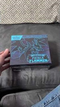 Zweiter Versuch Fatale Flammen Top-Trainer-Box 😅 #pokemon #pokemoncards