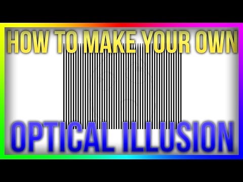 How To Make Your Own Optical Illusion - Shake Your Head Optical Illusion - #1