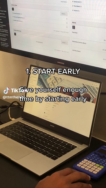 Effective Exam Preparation Tips: Start Early, Rest, Exercise, Eat Healthy