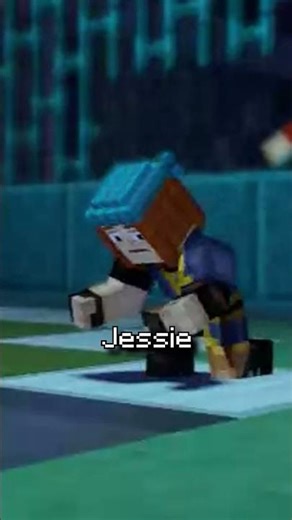 Tiny Petra Glitch in Minecraft Story Mode