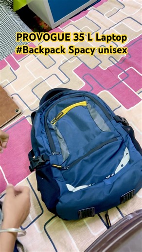 PROVOGUE 35 L Laptop #Backpack Spacy unisex backpack with rain cover #shortvideo