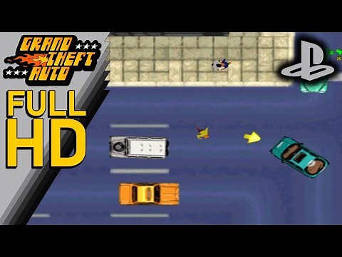 Grand Theft Auto (GTA 1) - FULL HD Gameplay (PS1 CLASSICS)